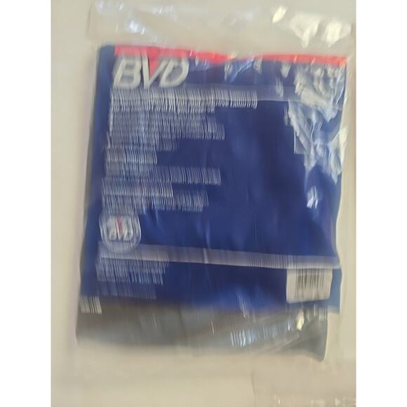 3 VTG Dead Stock 1988 BVD ~Blue 100% Combed Cotton Zs L ) - Picture 12 of 14